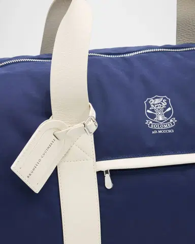 Brunello Cucinelli Men's Duffel Bag | Thumbnail 6 Brunello Cucinelli Men's Duffel Bag | Thumbnail 6