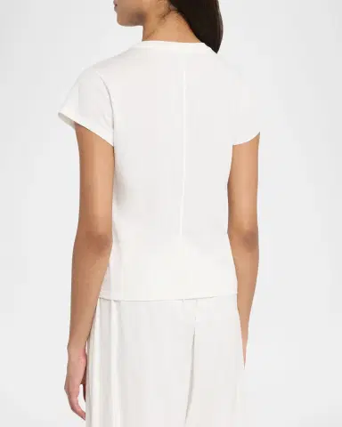 The Row Tori Cotton-Silk Top | Thumbnail 3