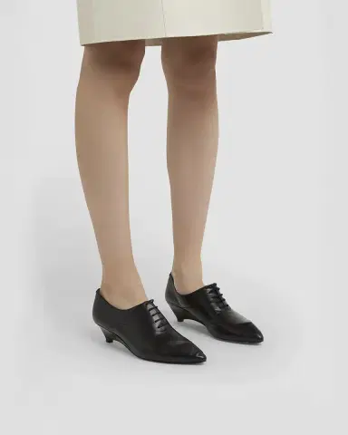 Jil Sander 35mm Leather Oxford Wedges | Thumbnail 2