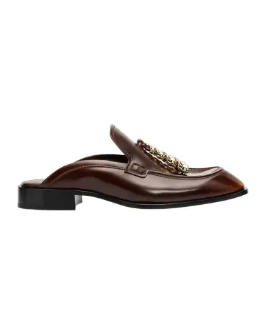 LOEWE Edge Leather Loafer Mules | Thumbnail 1 LOEWE Edge Leather Loafer Mules | Thumbnail 1