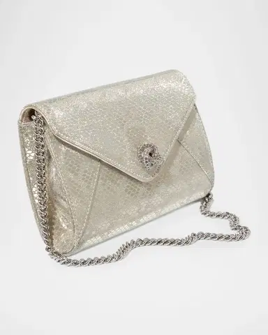 MICHELLE WILHITE Mini Frieda Snake-Print Clutch Bag | Thumbnail 3 MICHELLE WILHITE Mini Frieda Snake-Print Clutch Bag | Thumbnail 3