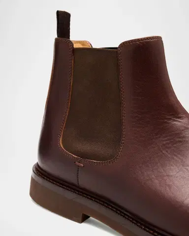 Brunello Cucinelli Men's Gored Tall Chelsea Boots | Thumbnail 5 Brunello Cucinelli Men's Gored Tall Chelsea Boots | Thumbnail 5