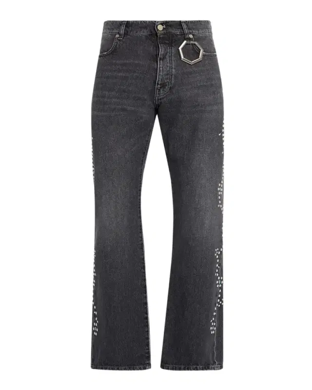 Alchemist Men 's Studio Embellished Bootcut Jeans