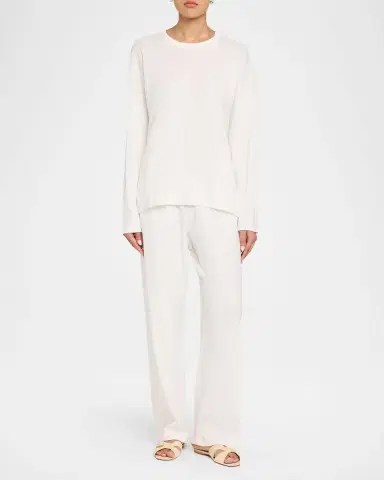 The Row Kohana Straight-Leg Pull-On Pants | Thumbnail 2 The Row Kohana Straight-Leg Pull-On Pants | Thumbnail 2