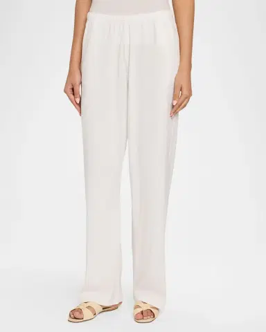 The Row Kohana Straight-Leg Pull-On Pants | Thumbnail 4 The Row Kohana Straight-Leg Pull-On Pants | Thumbnail 4