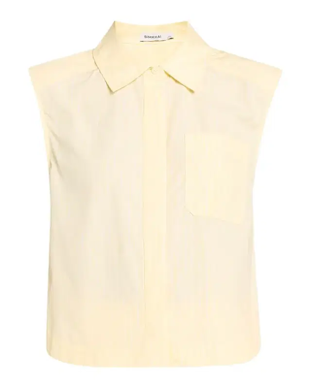 Winslow Stripe Cotton Crop Top