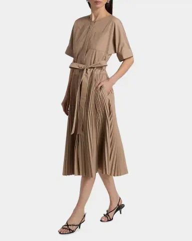 Kobi Halperin Loretta Cotton-Blend Tie-Waist Shirtdress | Thumbnail 4 Kobi Halperin Loretta Cotton-Blend Tie-Waist Shirtdress | Thumbnail 4