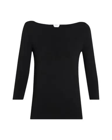 Wolford Cordoba Boatneck Stretch Cotton Top | Thumbnail 1 Wolford Cordoba Boatneck Stretch Cotton Top | Thumbnail 1