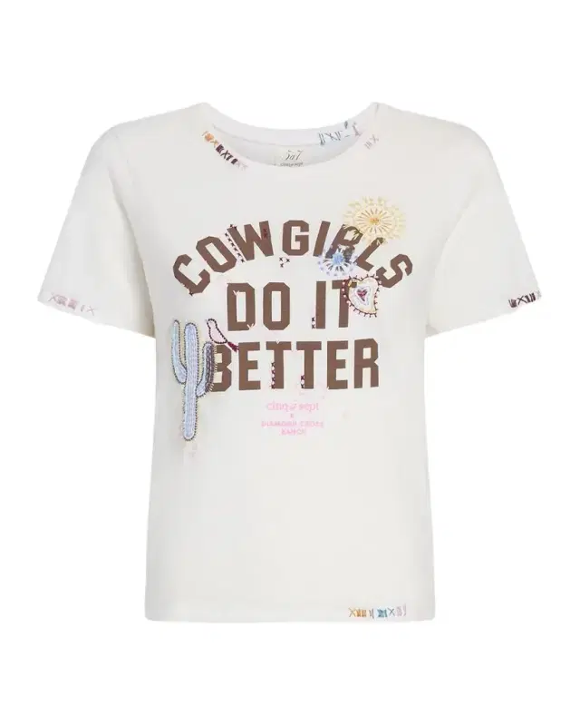 Cowgirls Do It Better Shrunken Tee