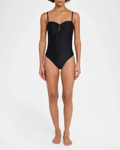 Kobi Halperin Becca Bandeau One-Piece Swimsuit | Thumbnail 2 Kobi Halperin Becca Bandeau One-Piece Swimsuit | Thumbnail 2