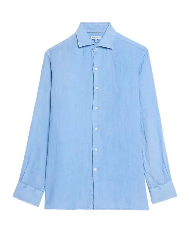 Men 's Shoreside Linen Button-Down Shirt