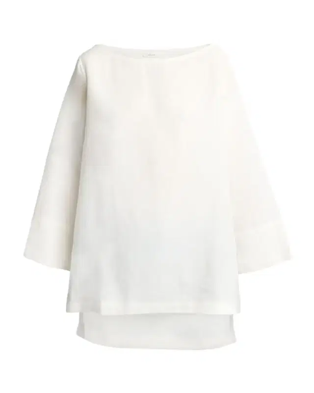 Junia Boat-Neck Linen Top