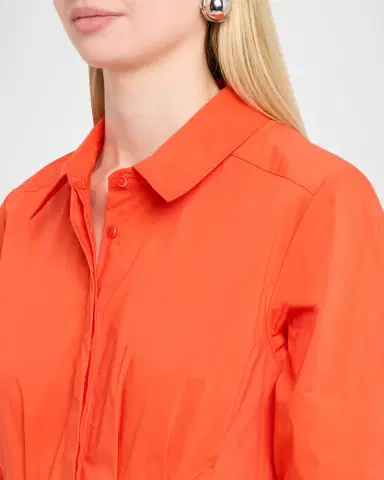 Simkhai Jazz Poplin Pintuck Midi Shirtdress | Thumbnail 5 Simkhai Jazz Poplin Pintuck Midi Shirtdress | Thumbnail 5