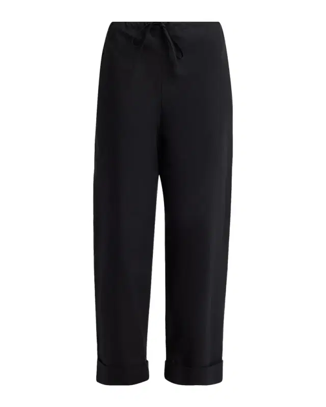 Delano Straight-Leg Cotton Poplin Pants