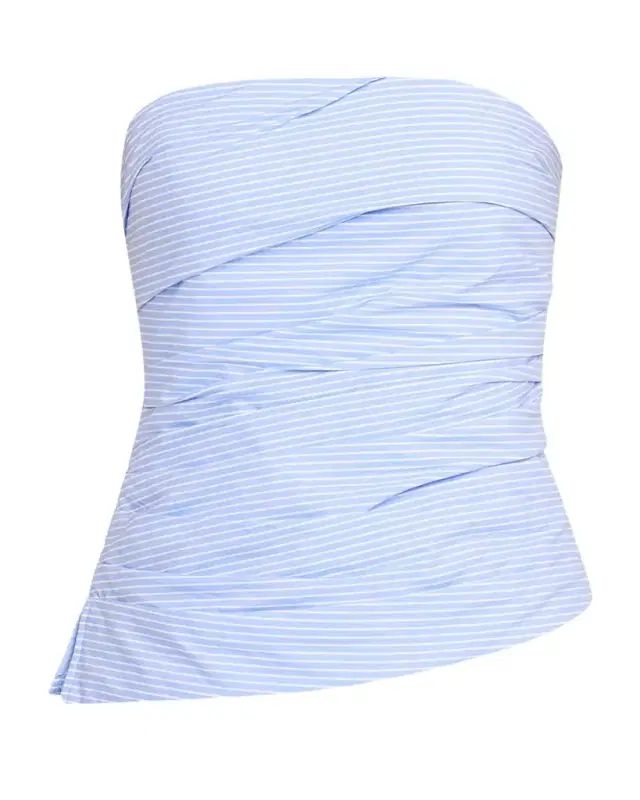 Emerson Ruched Strapless Top