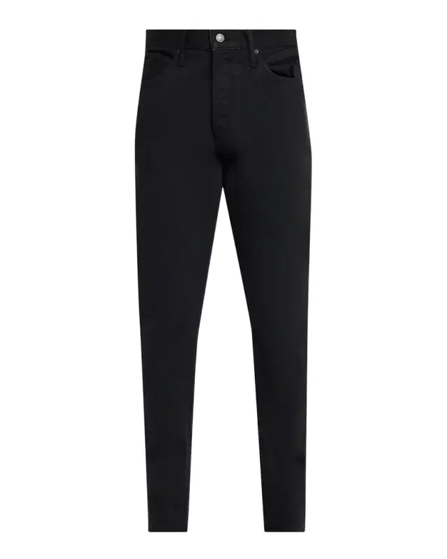 TOM FORD Men 's Slim-Fit Stretch Black Denim Five-Pocket Pants