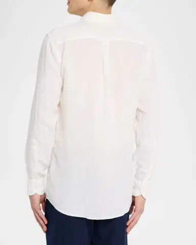 Peter Millar Men's Shoreside Linen Button-Down Shirt | Thumbnail 3