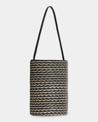 The Row Beau Mini Striped North-South Shoulder Bag | Thumbnail 3 The Row Beau Mini Striped North-South Shoulder Bag | Thumbnail 3