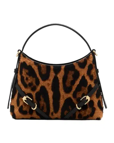 Givenchy Voyou Nano Leopard-Print Ponyhair Top-Handle Bag | Thumbnail 1 Givenchy Voyou Nano Leopard-Print Ponyhair Top-Handle Bag | Thumbnail 1