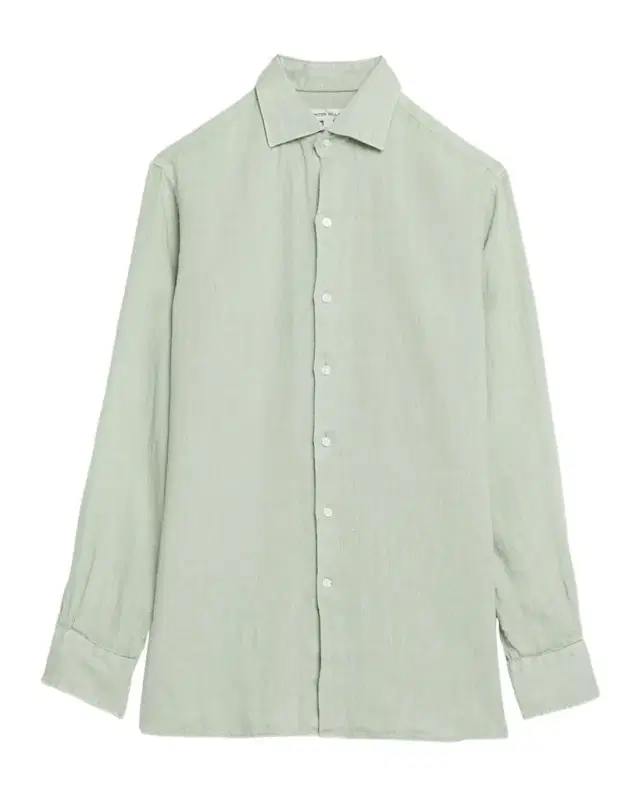 Men 's Shoreside Linen Button-Down Shirt