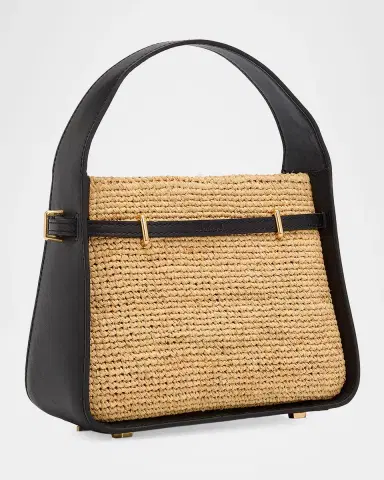 Simkhai Cleo Mini Raffia Bucket Bag | Thumbnail 3