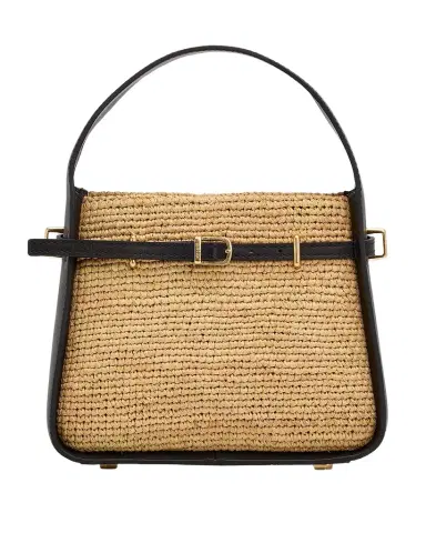 Simkhai Cleo Mini Raffia Bucket Bag | Thumbnail 1