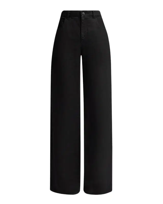 Eglitta Straight-Leg Linen Jeans