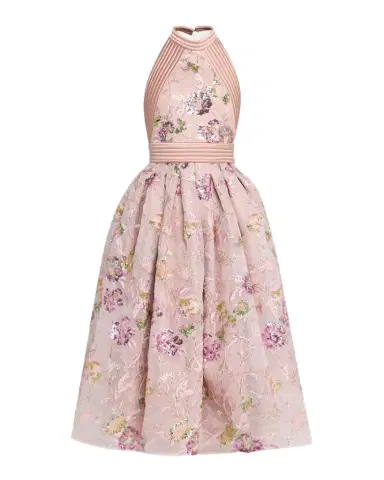 Zhivago The Bertolini Floral Embellished Midi Dress | Thumbnail 1