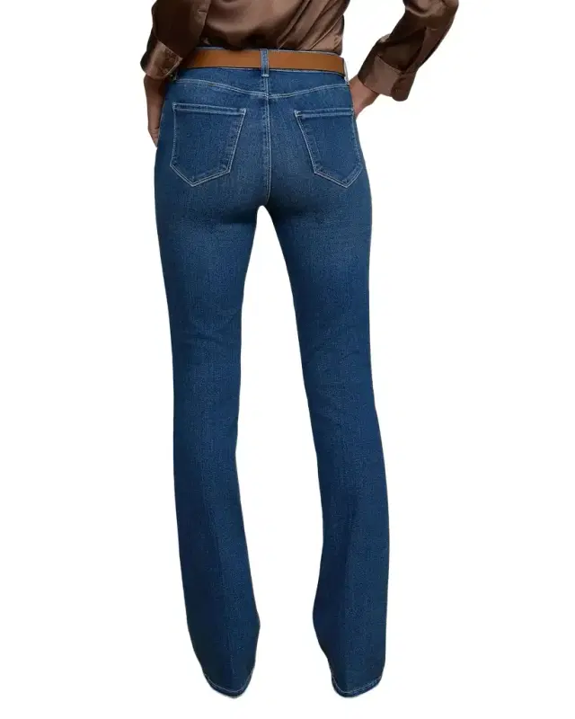 L 'AGENCE Selma High Rise Baby Bootcut Jeans