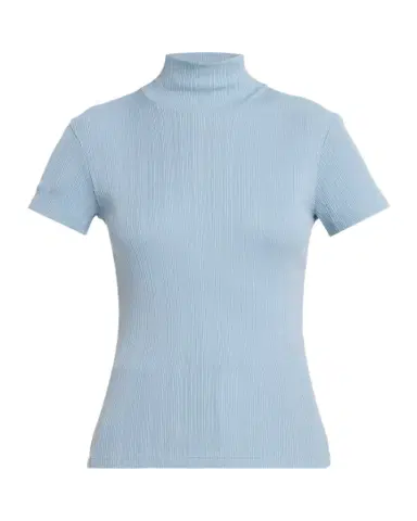 Vince Ribbed Mock-Neck Top | Thumbnail 1 Vince Ribbed Mock-Neck Top | Thumbnail 1