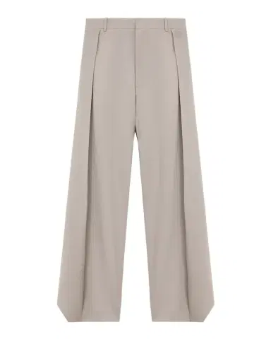 Loewe Pleated Wool Wide-Leg Trousers | Thumbnail 1 Loewe Pleated Wool Wide-Leg Trousers | Thumbnail 1