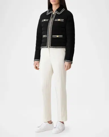 Mackage Petunia Crochet-Trim Down Jacket | Thumbnail 2 Mackage Petunia Crochet-Trim Down Jacket | Thumbnail 2
