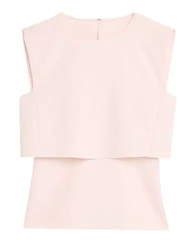 PRABAL GURUNG Fold Layered Crepe Sleeveless Top | Thumbnail 1