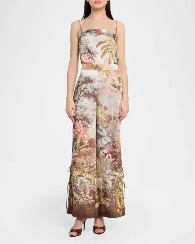 Kobi Halperin Gwen Sleeveless Botanical-Print Blouse | Thumbnail 2