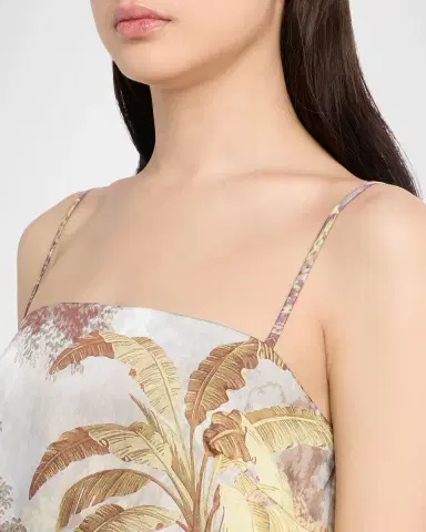 Kobi Halperin Gwen Sleeveless Botanical-Print Blouse | Thumbnail 5