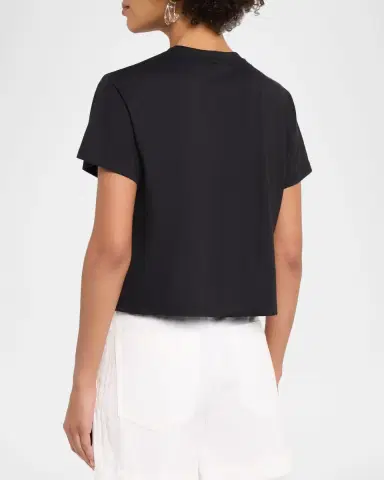 Favorite Daughter The Cropped Collegiate Short-Sleeve Tee | Thumbnail 3