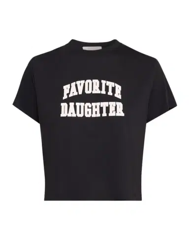 Favorite Daughter The Cropped Collegiate Short-Sleeve Tee | Thumbnail 1