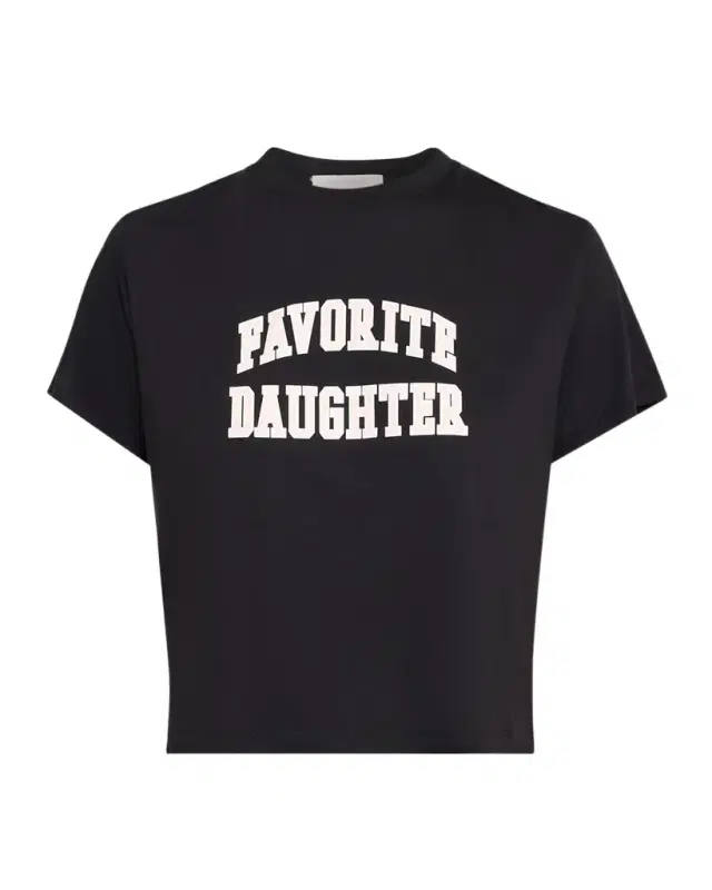 The Cropped Collegiate Short-Sleeve Tee