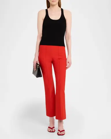 Vince Stretch-Viscose Tank Top | Thumbnail 2