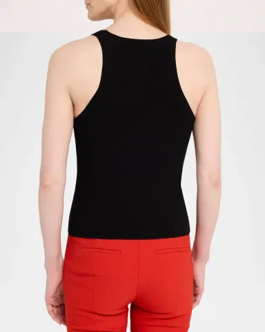 Vince Stretch-Viscose Tank Top | Thumbnail 3