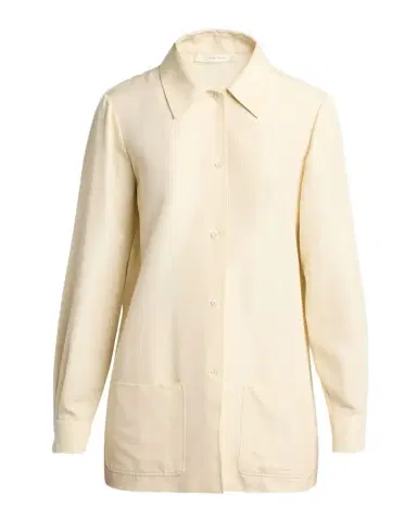 The Row Lucetta Silk Button-Front Shirt | Thumbnail 1 The Row Lucetta Silk Button-Front Shirt | Thumbnail 1