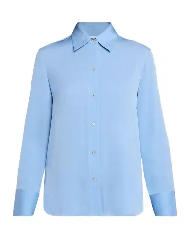 Vince Classic Button-Front Blouse | Thumbnail 1
