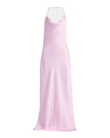 Stella McCartney Cowl-Neck Enverse Satin Backless Halter Gown | Thumbnail 1