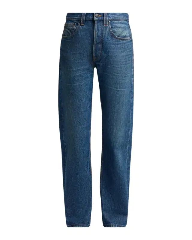 Daciana Straight-Leg Denim Jeans