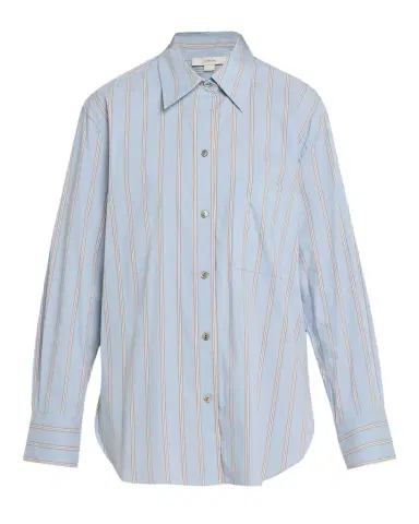 Vince Stripe Button-Front Shirt | Thumbnail 1
