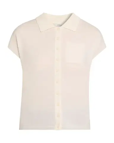 Vince Short-Sleeve Cashmere-Blend Polo Sweater | Thumbnail 1
