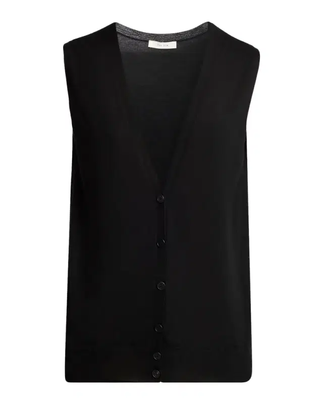 Neel Cashmere Cardigan Vest