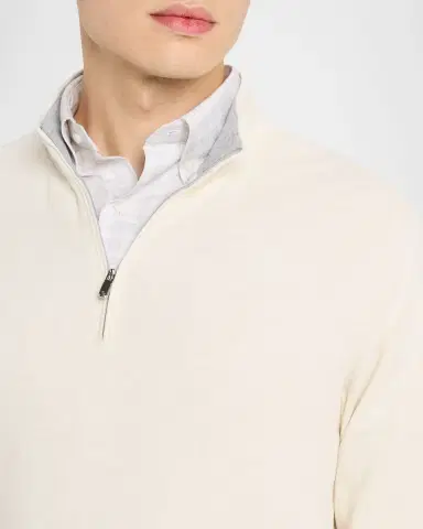 Peter Millar Men's Crown Comfort Quarter-Zip Pullover Sweater | Thumbnail 5