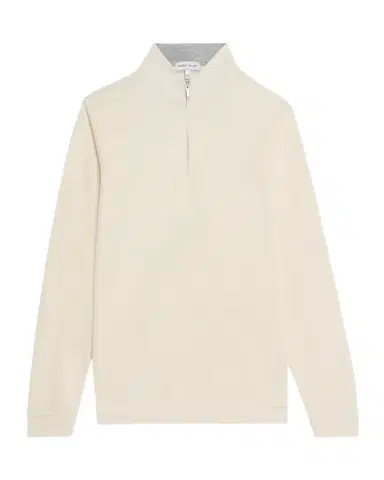 Peter Millar Men's Crown Comfort Quarter-Zip Pullover Sweater | Thumbnail 1
