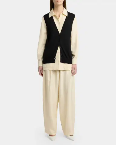 The Row Beta Silk Shantung Pajama Pants | Thumbnail 2